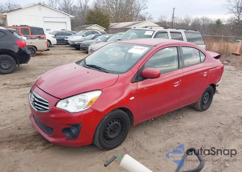 2017 Mitsubishi Mirage G4 Es из США, поврежденный, VIN ML32F3FJ7HHF18716